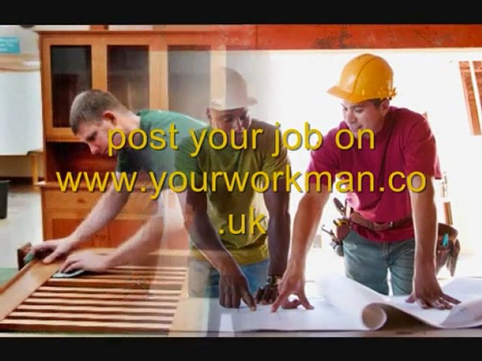 Multi-skilled builders. Professional plumbers