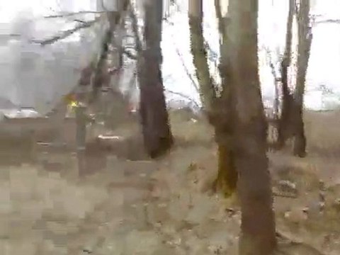 Pierwsze zdjęcia po katastrofie polskiego samolotu