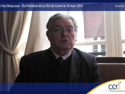 3 questions à Yves Broussoux - Président de la CRCI Centre