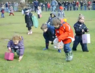 Chasse à l'oeuf géante à Ferrière-la-Petite