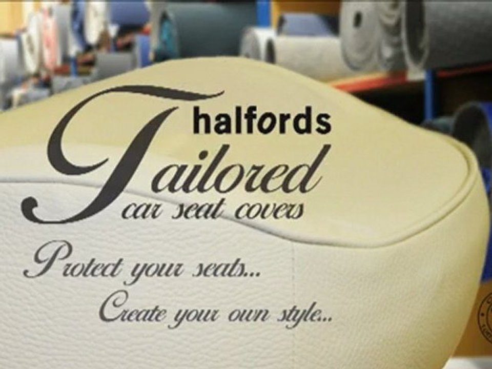 [Bancarel/Halfords] Tailored car seat covers