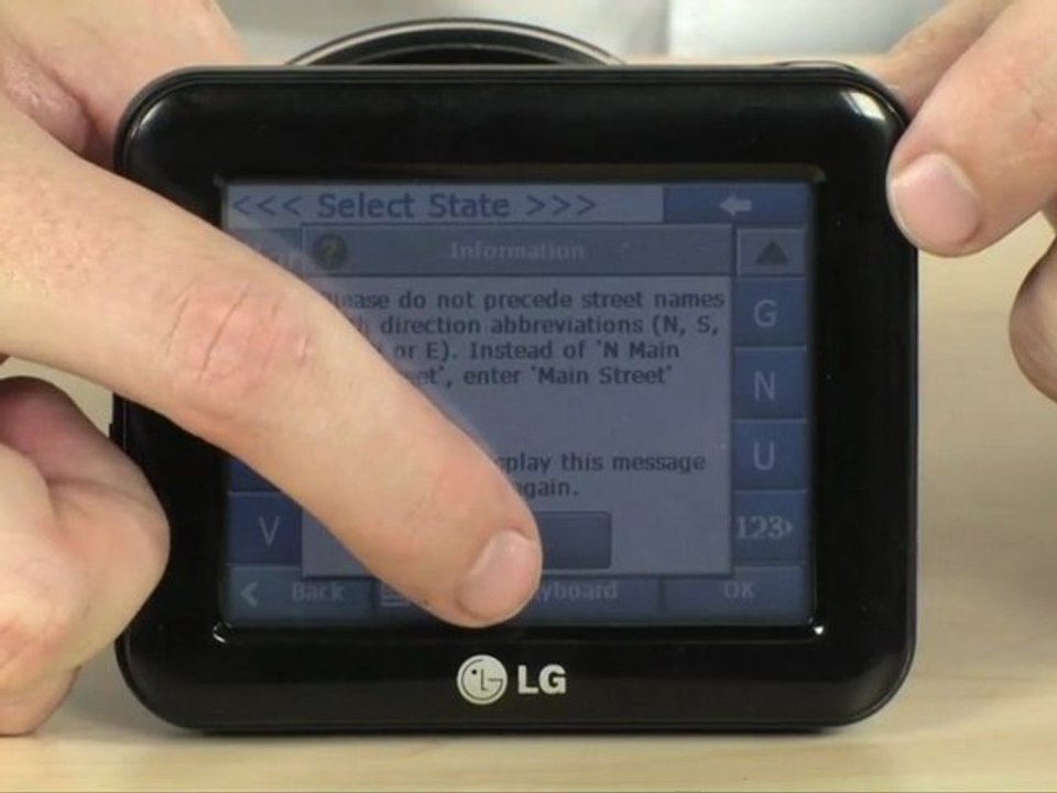 LG LN835 Auto GPS