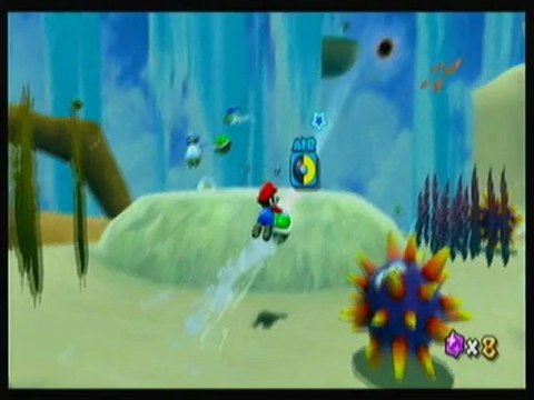 Super Mario Galaxy walkthrough [10] La plage des pingouins