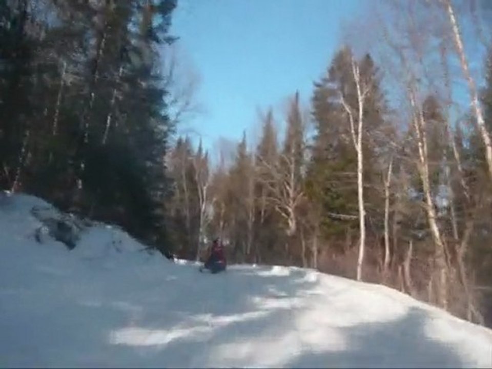 Raid Motoneige Canada Mars 2010