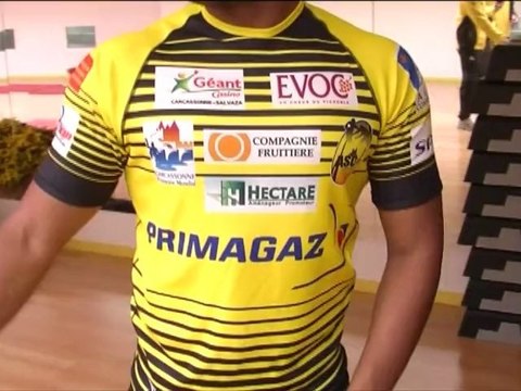 Rugby : les nouveaux maillots de l'AS Carcassonne XIII