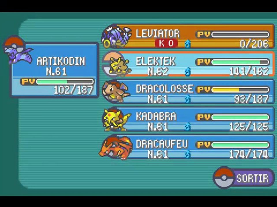 pokemon rouge feu 28 La Ligue Pokémon