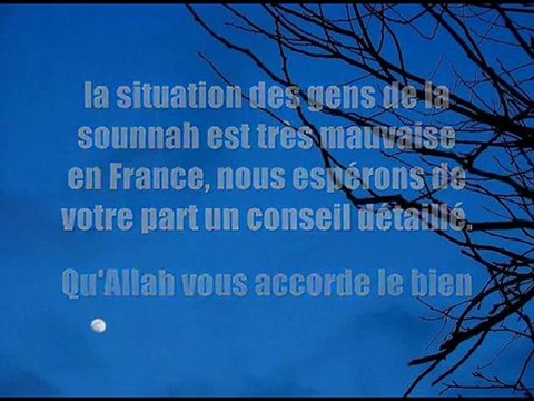 Conseil aux gens de la sounnah
