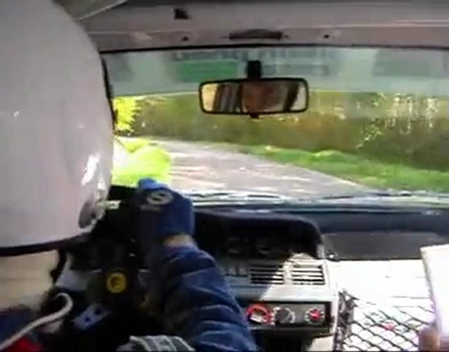 rallye haute saone 2009 ES1 GROS/ROSSIER clio williams N3