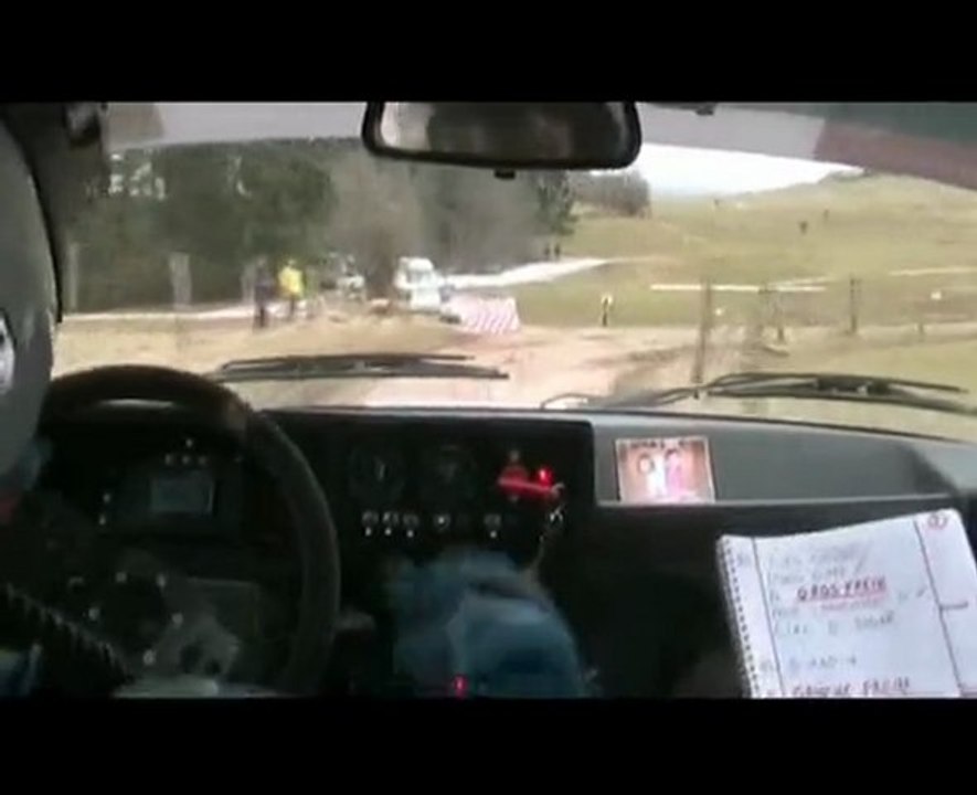 Rallye Rivière-Drugeon  2010 ES2  Buliard/G.Parent T.