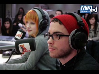 Paramore sur NRJ chez MIKL part.2
