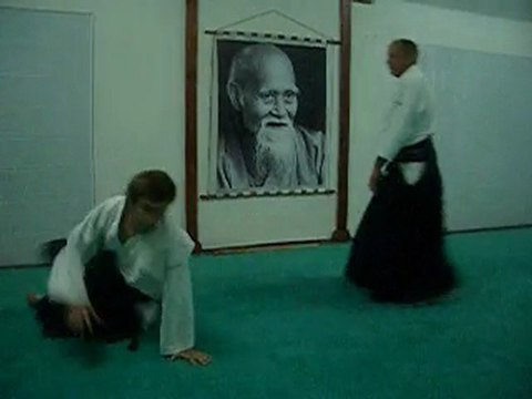 Katate dori - Irimi nage omote 1ère forme