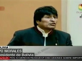 Evo Morales inaugura escuela de Gestión Pública