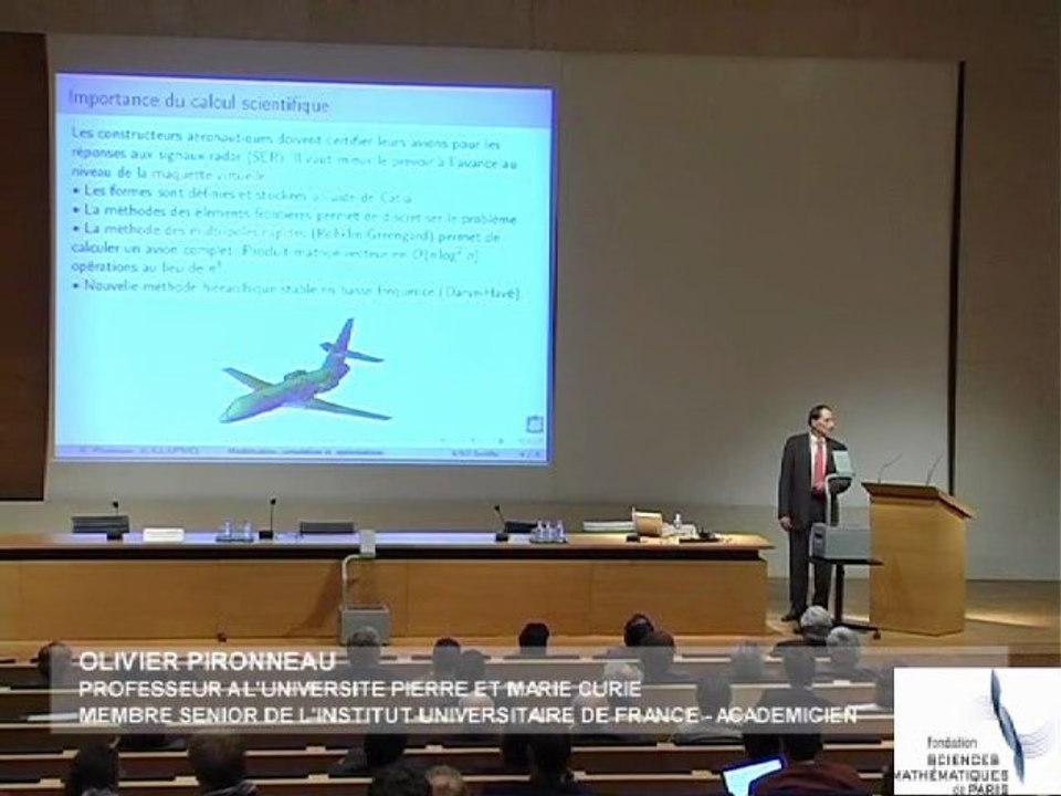 Modélisation, simulation et optimisation - O. Pironneau