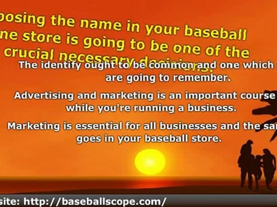 4 Great Ways to Be Successful With Your Baseball Online Stor