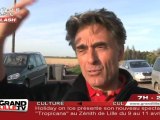 Paris - Roubaix 2010 : Gérard Holtz sur les pavés !