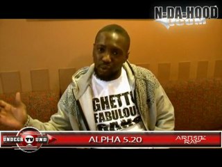 Alpha 5.20 interview arrête le rap partie 1