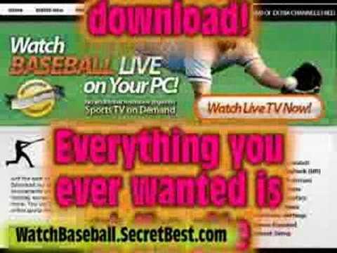 Live Baseball Watch Live Baseball Free Baseball Matches ...