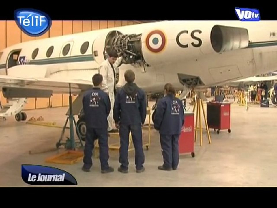 Portes ouvertes au CFA des métiers de l'aérien (Bonneuil-en-France)