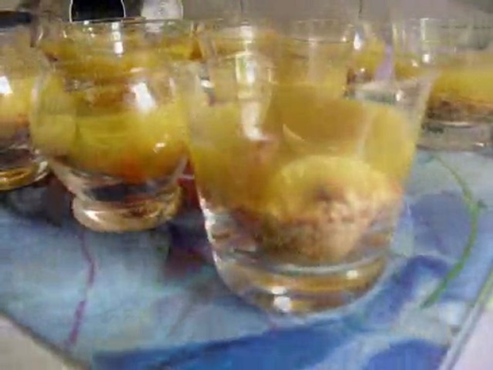 la tarte au citron en verrine