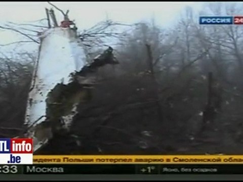 Crash de l'avion du président polonais