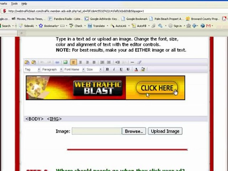Get Traffic to Your Website with Web Traffic Blast