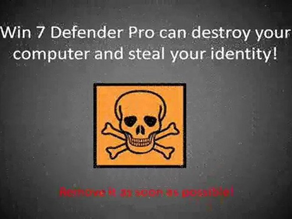 Remove Win 7 Defender Pro EASILY - A Quick Win 7 Defender Pr