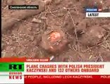 Video of crash that killed Polish president Lech Kaczynski
