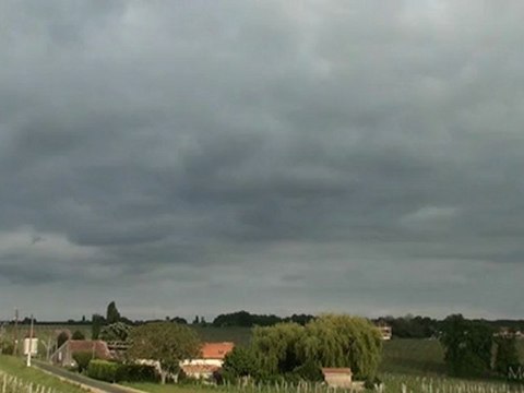 08/05/2009 Vidéo Accélérée 16h-21h30 Cumulus/Stratocumulus