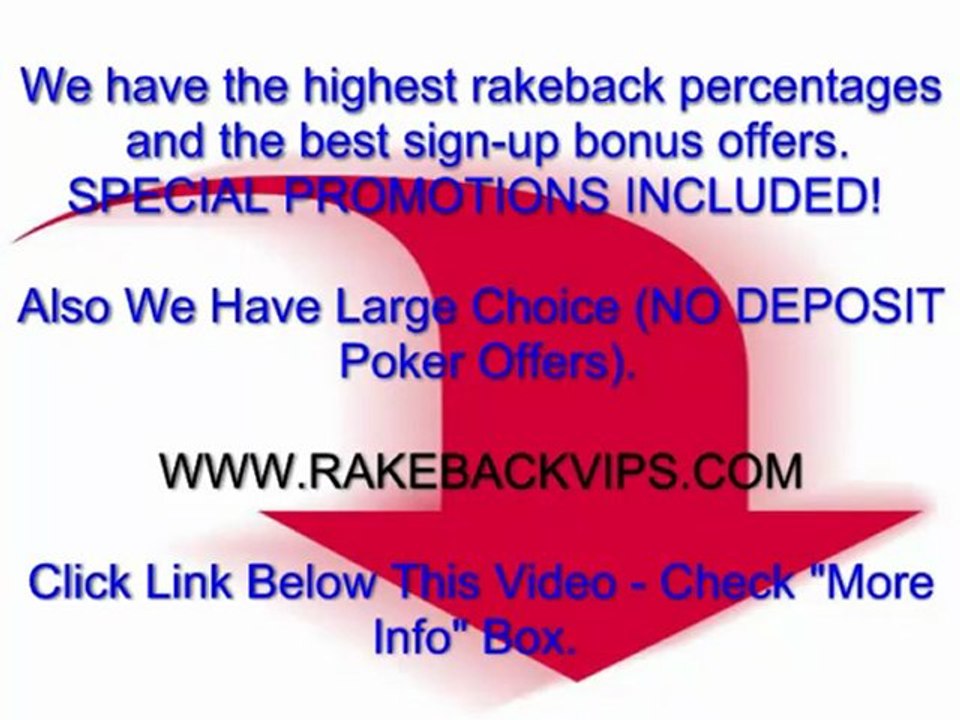 Rakeback On Full Tilt Poker-How To Get Rakeback On Full Tilt