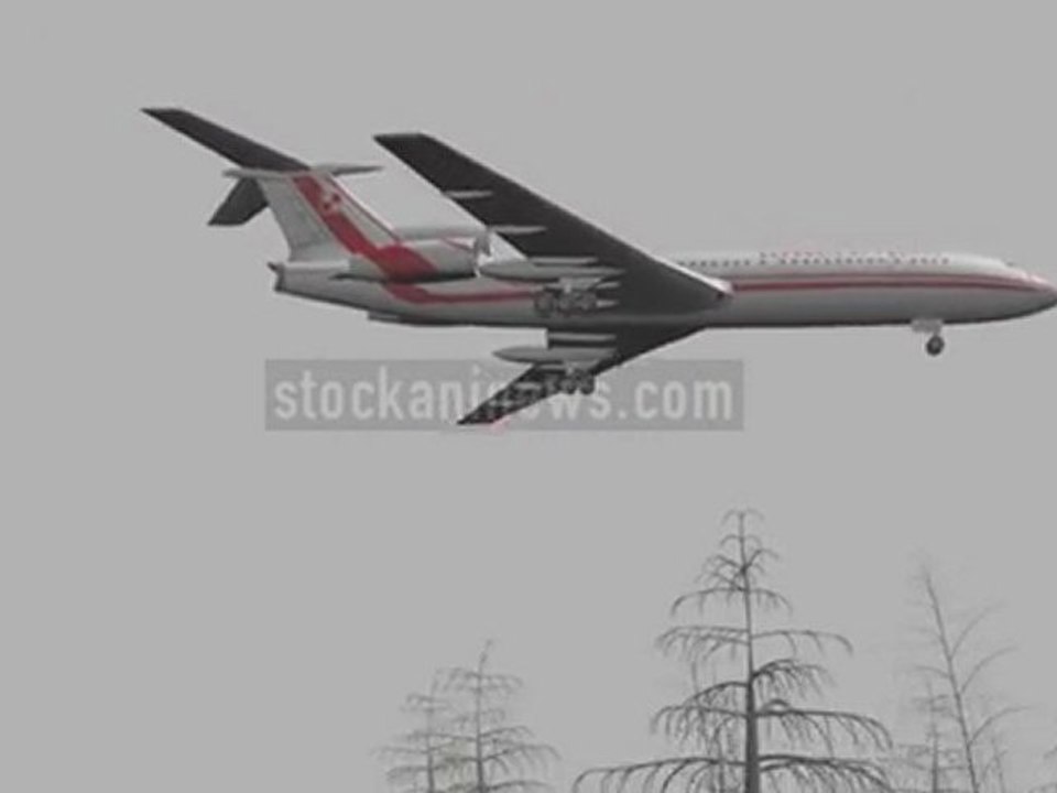 POLISH PRESIDENT'S PLANE CRASH NEAR SMOLENSK
