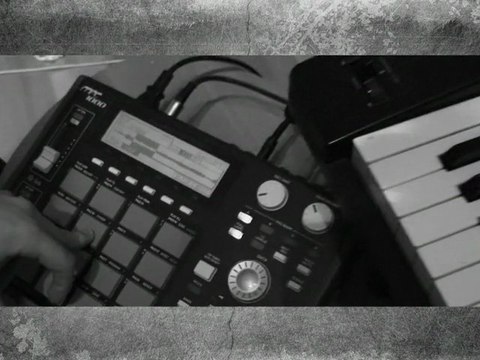 LA STRATE Beatmaker rap suisse ( making beat mpc )