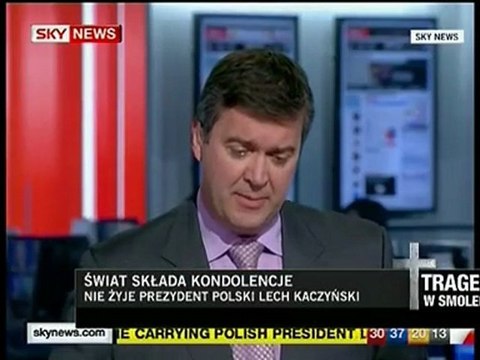 Lech Kaczyński nie żyje [*]: Reakcja świata