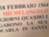 Tomba di Michelangelo Buonarroti ai Ss XII Apostoli a Roma