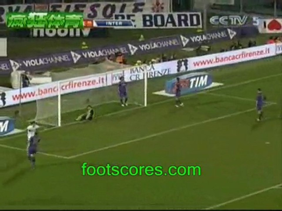 Fiorentina vs Inter Milan 2-2 10 04 2010 Highlights
