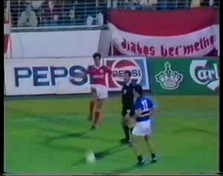 Benfica 2-0 Sampdoria 1985/86 Recopa