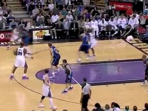 Jason Terry picks off Jason Thompson's pass and takes it to