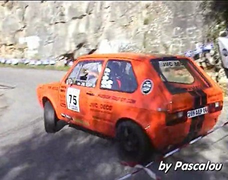 8ème montée historique de St Cézaire 2010. 4ème montée