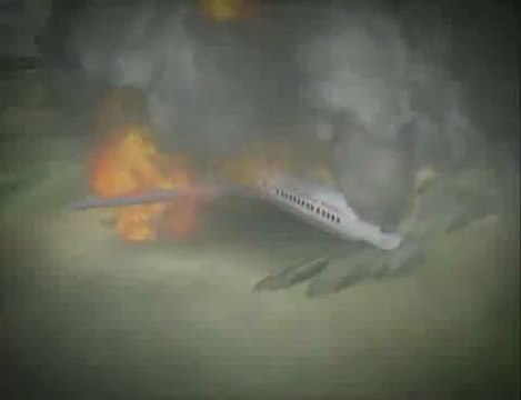 Rekonstrukcja katastrofa samolotu prezydenta Kaczyńskiego.