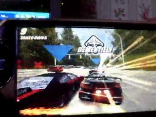vidéo teste de burnout legend psp