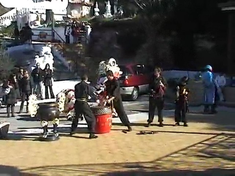 [Nam-Ho-Quyen] Danse de la licorne à la pagode Phap Hoa