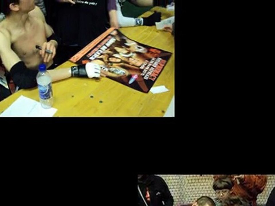 Supremacy 2010 à Auvelais - dédicaces & fin de show