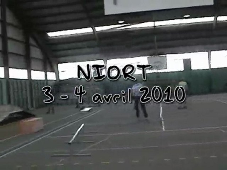 Stage roller acro Niort avril 2010