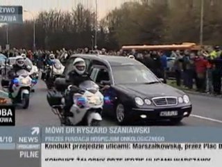 Tragedia w Smoleńsku: Kondukt w Warszawie