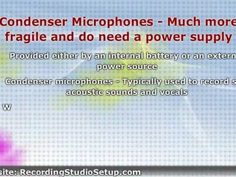 Purchasing Recording Studio Microphones