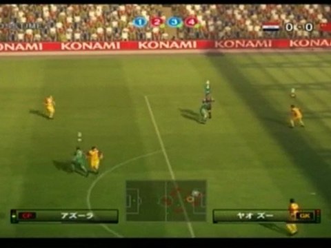 ウイイレ2010　オンライン対戦　イラクｖｓ中国