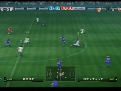ウイイレ2010　オンライン対戦　セビージャｖｓフィオレンティーナ