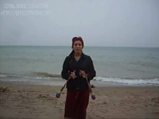 Türkçe Poi Dersleri - Spiral Wrap  - Elif - www.atesbaz.net