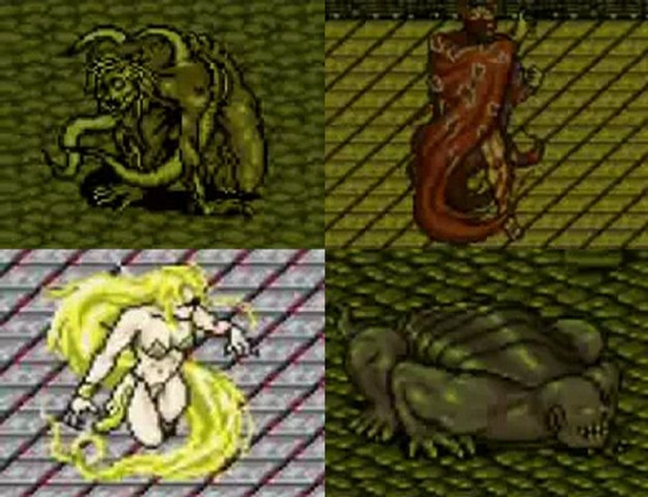 Final Fantasy IV, Golbe's Four Lords of the Elements