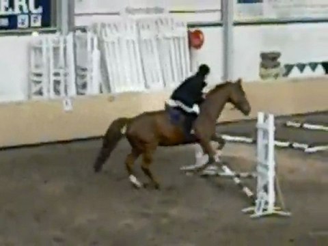 Dictame & moi sur le parcours de l'Equifun , 11 / 04 / 2010
