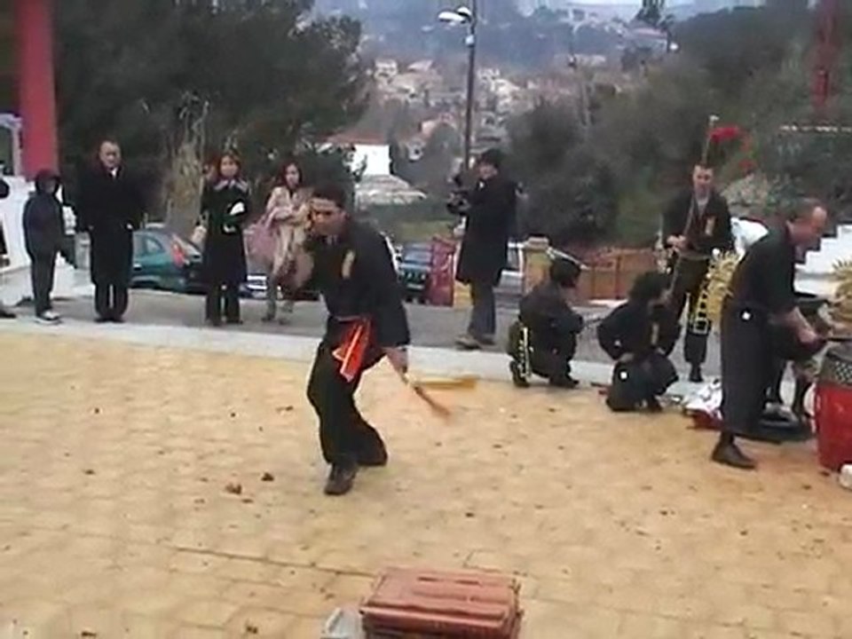 [Nam-Ho-Quyen] Têt 2010 - démo à la pagode Phap Hoa